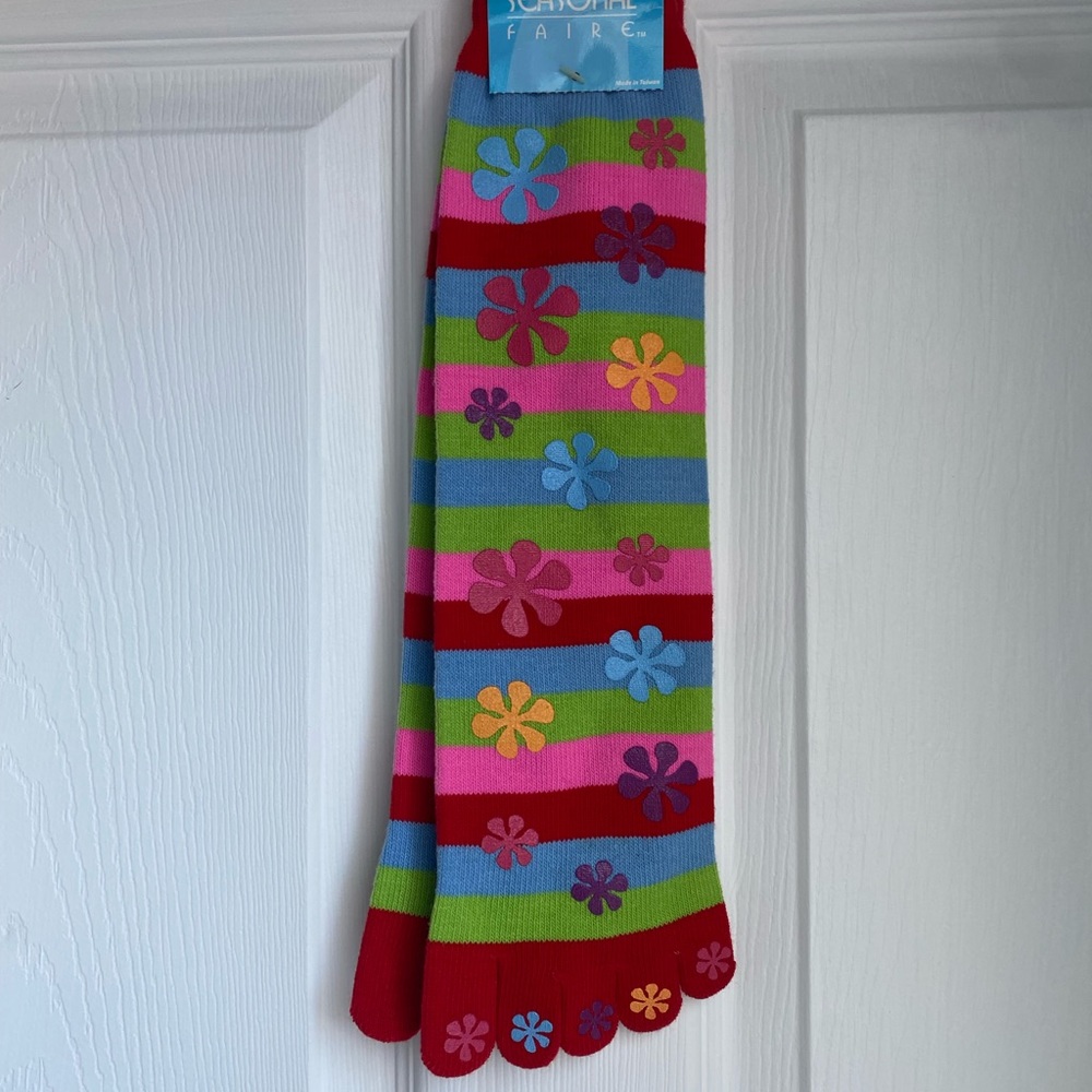 3/$9 toe socks and leg warmers. NWT